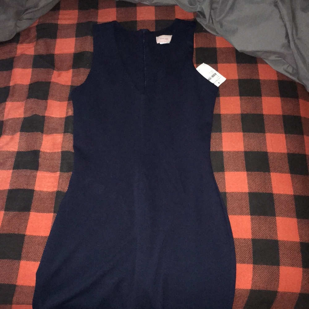 Love...ady dark blue sexy dress